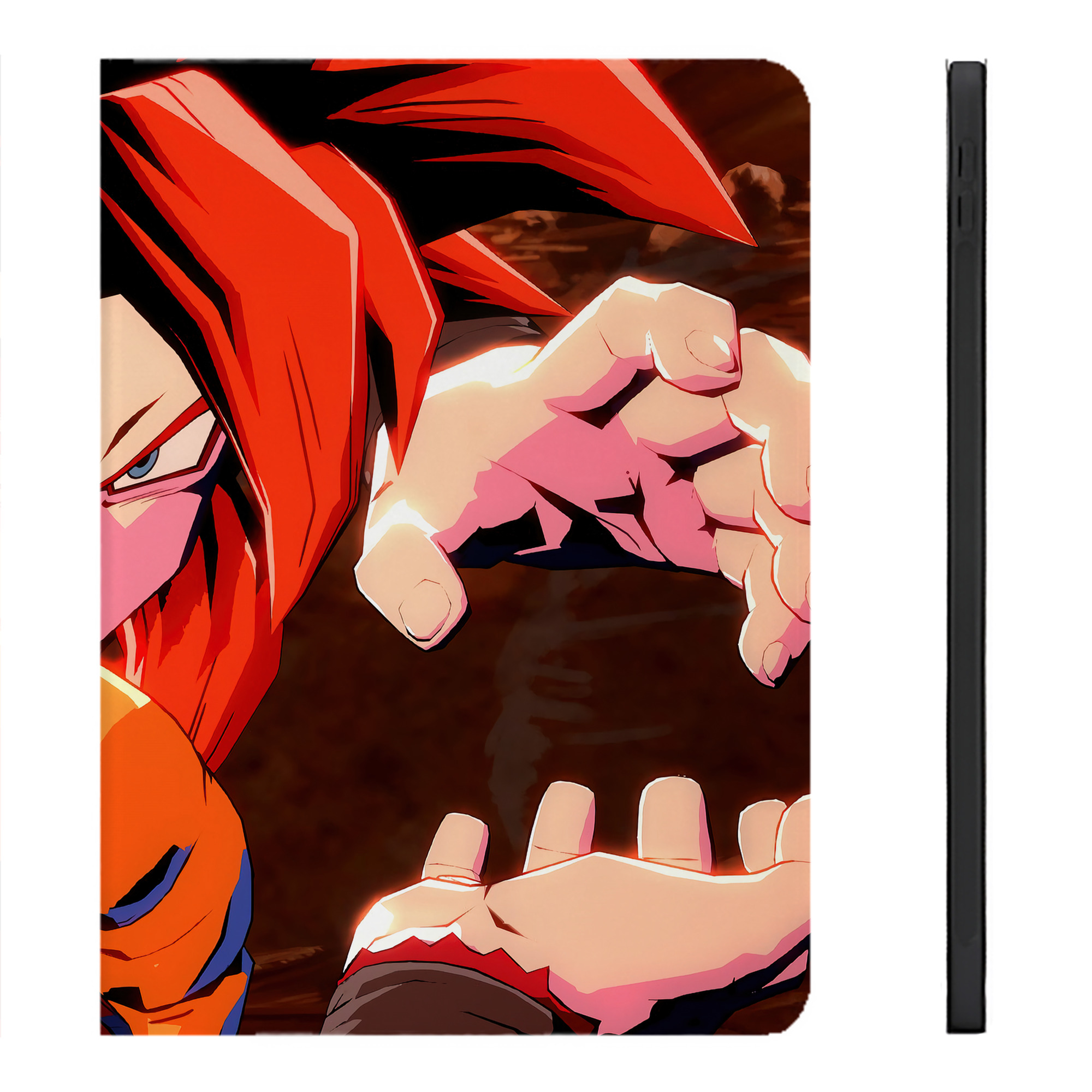 （画像用） ドラゴンボール DRAGON BALL IPadケース ペンホルダー付き ブックスタイルデザイン